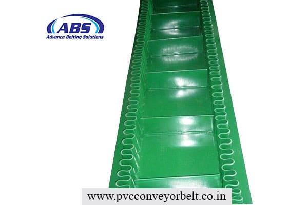 PVC Sidewall Cleated and PVC Cleated Conveyor Belt manufacturer, supplier and exporter in gujarat